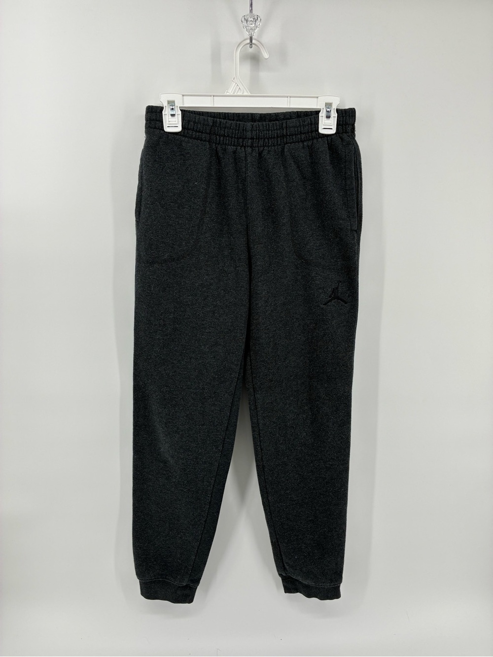 Jordan Kids Dark Grey Fleece Jogger Pants